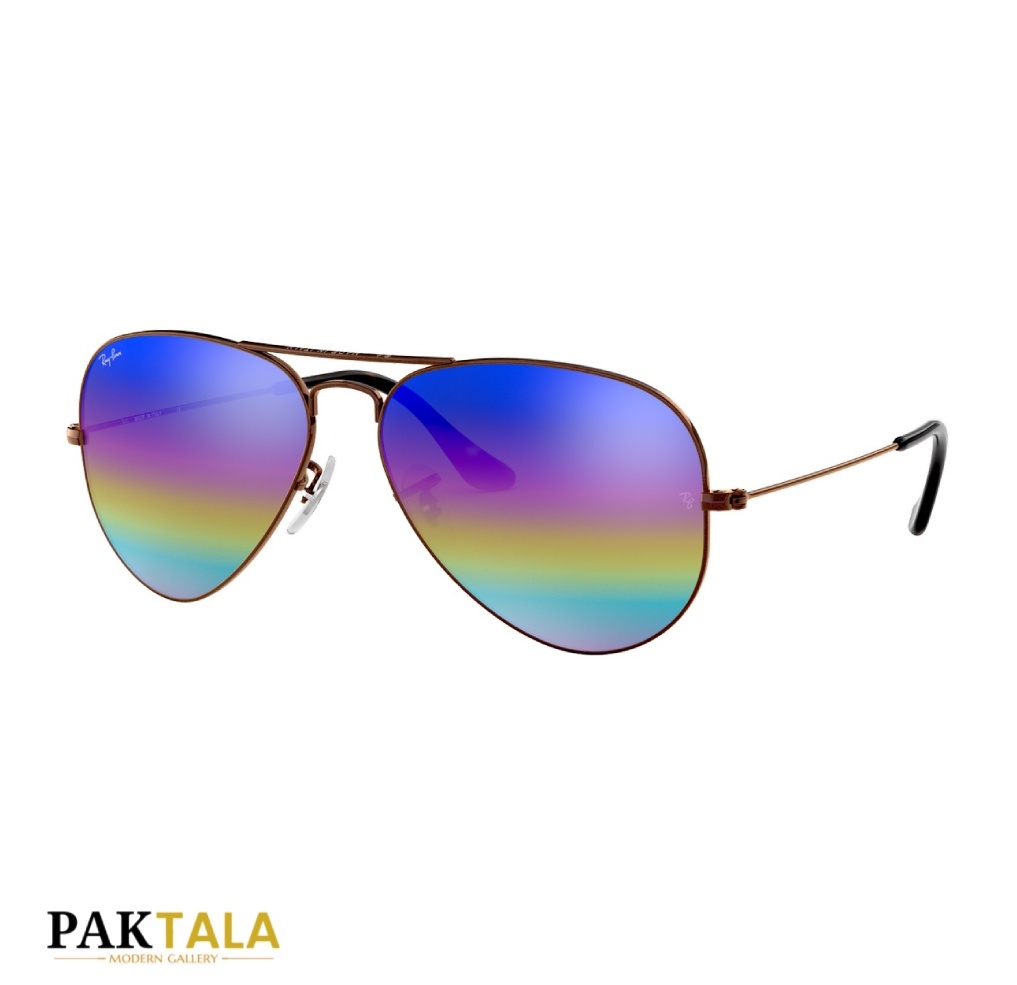 عینک آفتابی Ray-Ban مدل RB3025 AVIATOR LARGE METAL (9019/C2) - تصویر 3